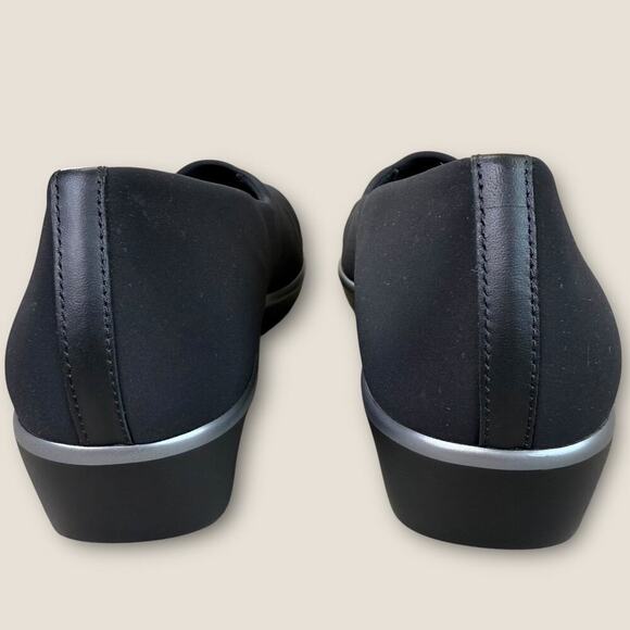 SAS Bliss Wedge Heel Pumps Tripad Comfort Shoes Slip On Casual Size 10.5 Black - Picture 5 of 13